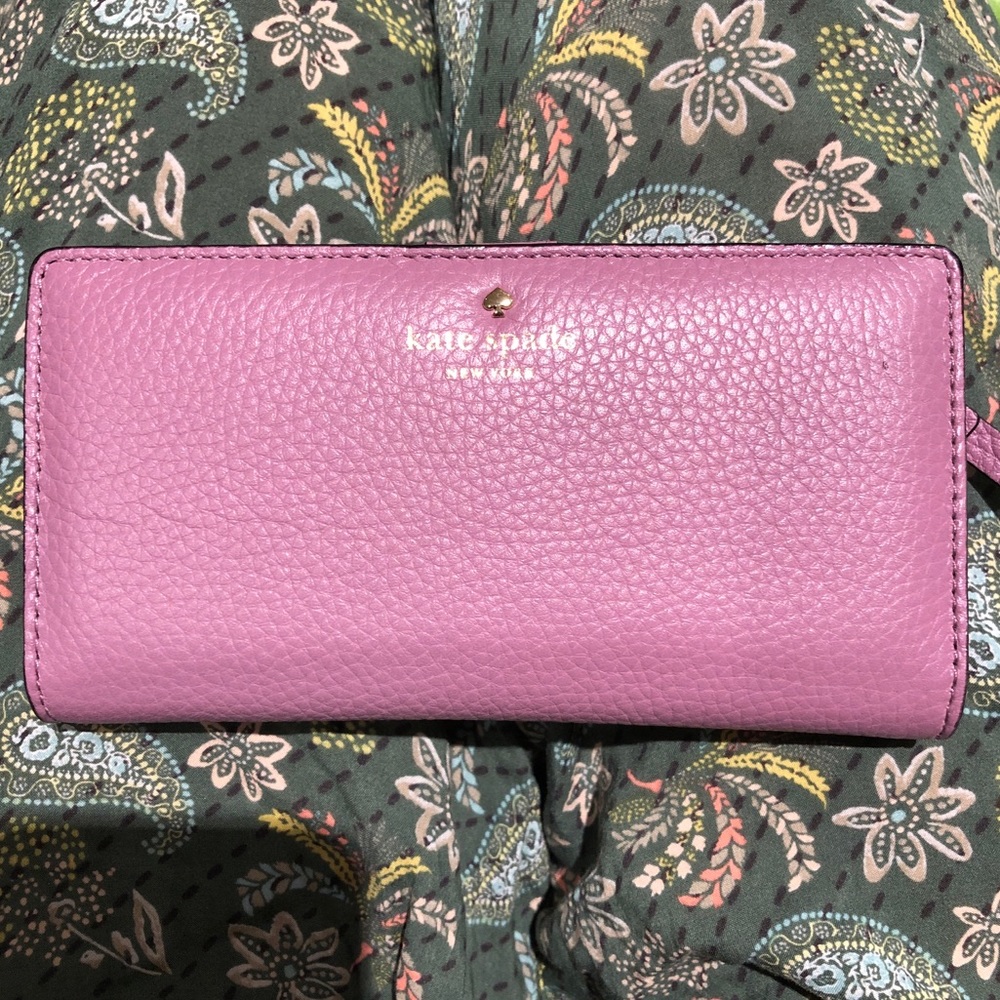 KATE SPADE MAUVE WALLET